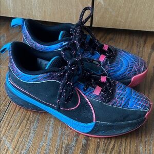 Nike Black Freak 5 Blue Pink Athletic Sneakers (item11)